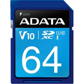 Karta pamięci ADATA Premier SDXC 64 GB Class 10 ASDX64GUICL10-R - zdjęcie poglądowe 1